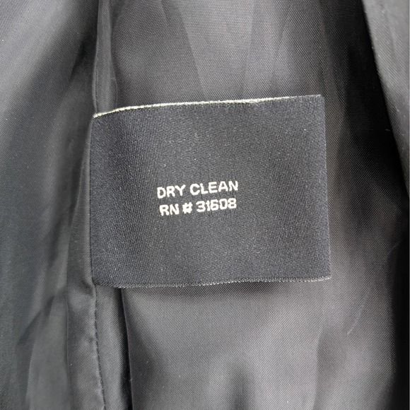 Jos. A. Bank Wool Pea Coat – Men's Medium – Black - Picture 15 of 16